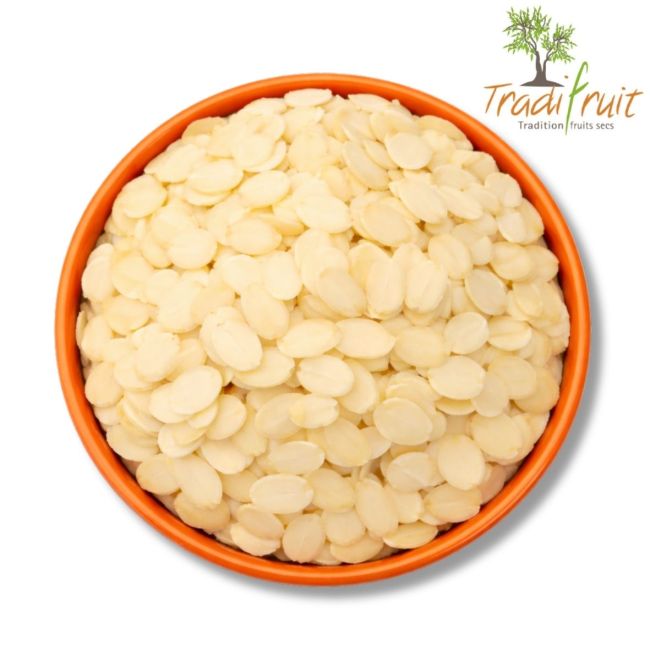 Amandes Effilées Blanchies - Tradifruit