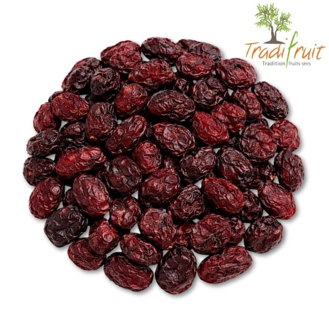 Baies de Cranberry Déshydratées - Tradifruit