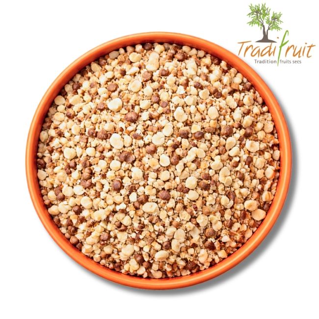 Noisettes Hachées Grillées 2-4 mm - Tradifruit