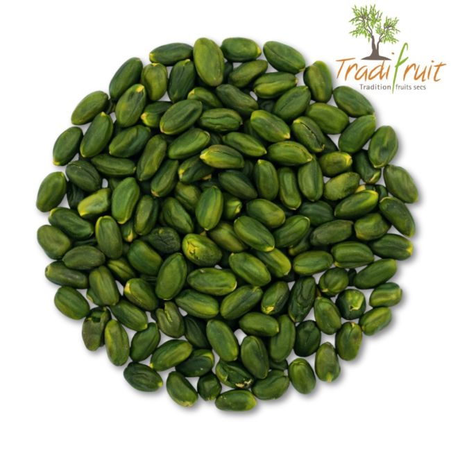 Pistaches Vertes Émondées, Grade A - Tradifruit